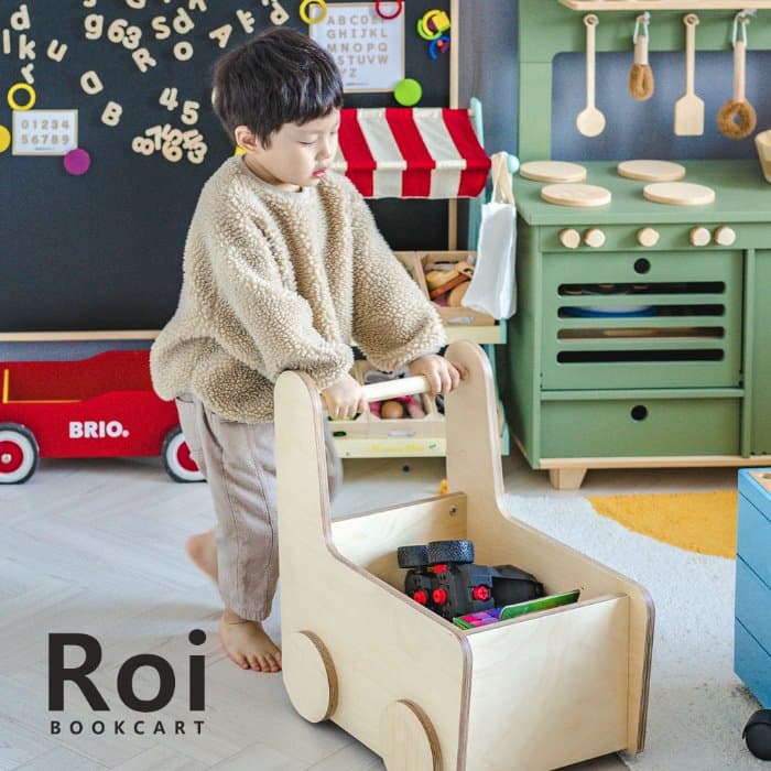 꼬메모이 로이 북카트