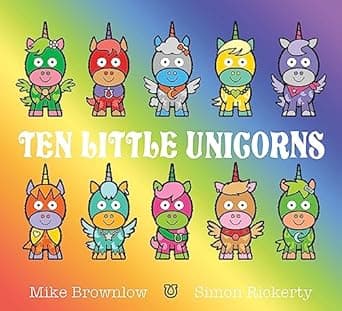 Ten Little Unicorns 이미지