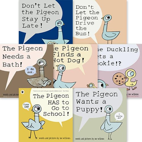 Mo Willems The Pigeon 7종 세트