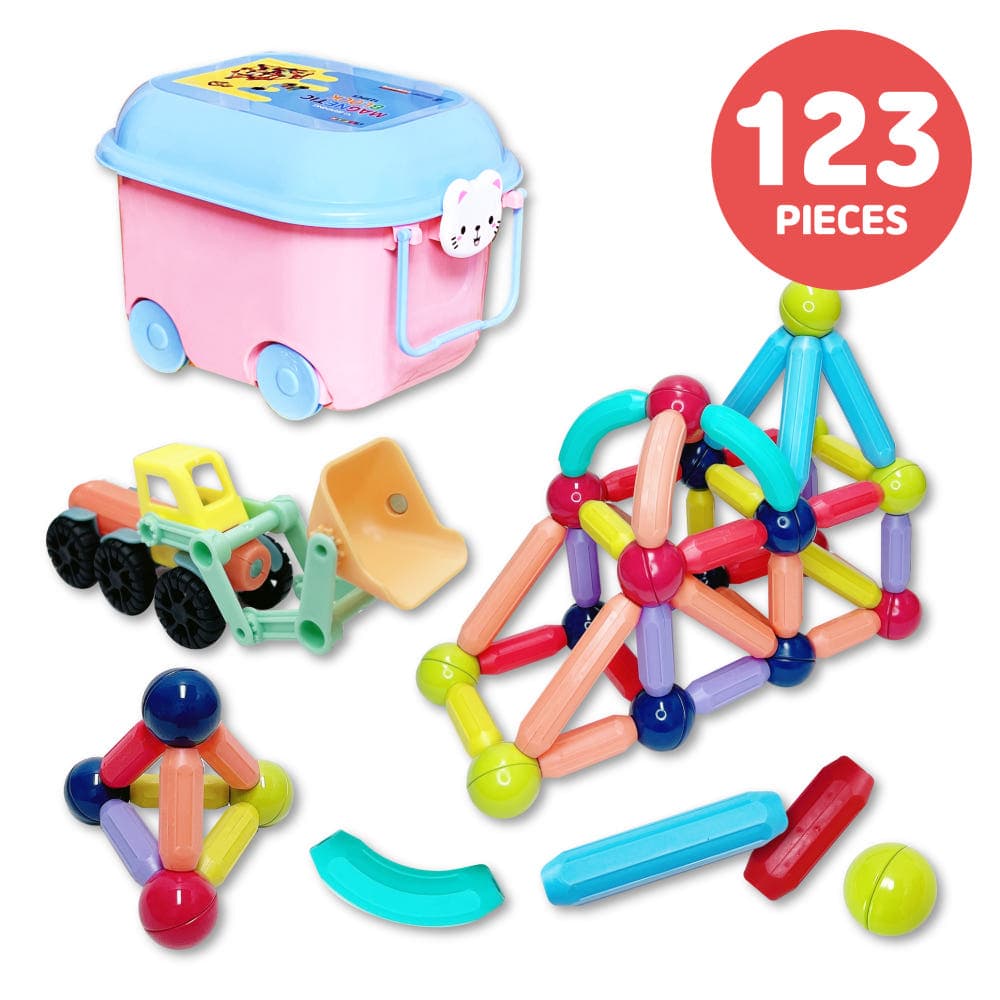 마그네틱 자석블럭 123pcs
