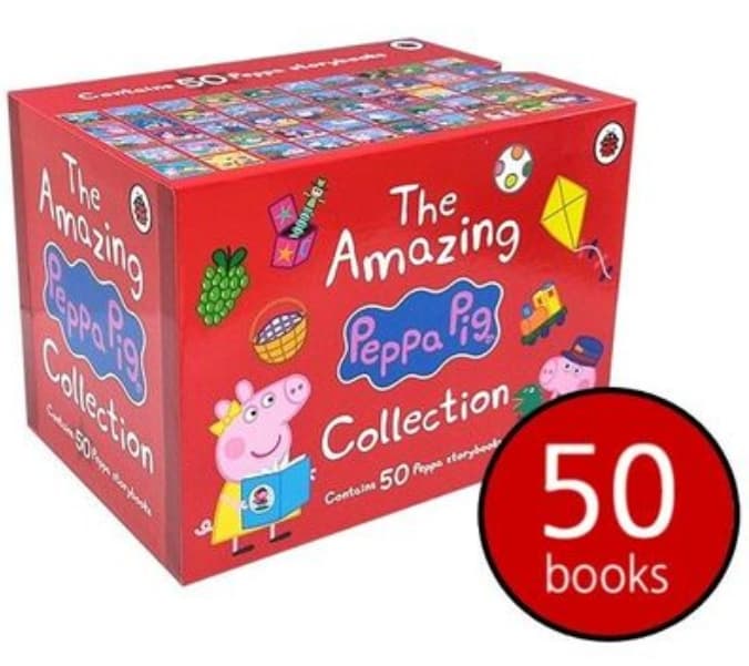 Amazing Peppa Pig Collection 50 Book Set - 레드