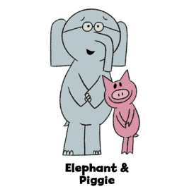 Elephant and Piggie (코끼리와 꿀꿀이 원서) 이미지