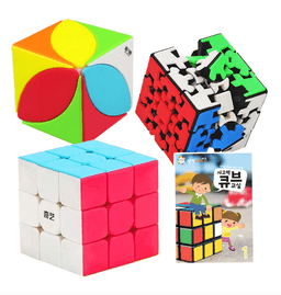 사고력큐브교실1호+큐브3종 (치이스큐브-아이,치이3x3x3큐브,기어큐브S)