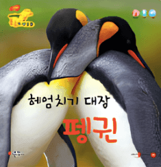 헤엄치기 대장 펭귄 이미지